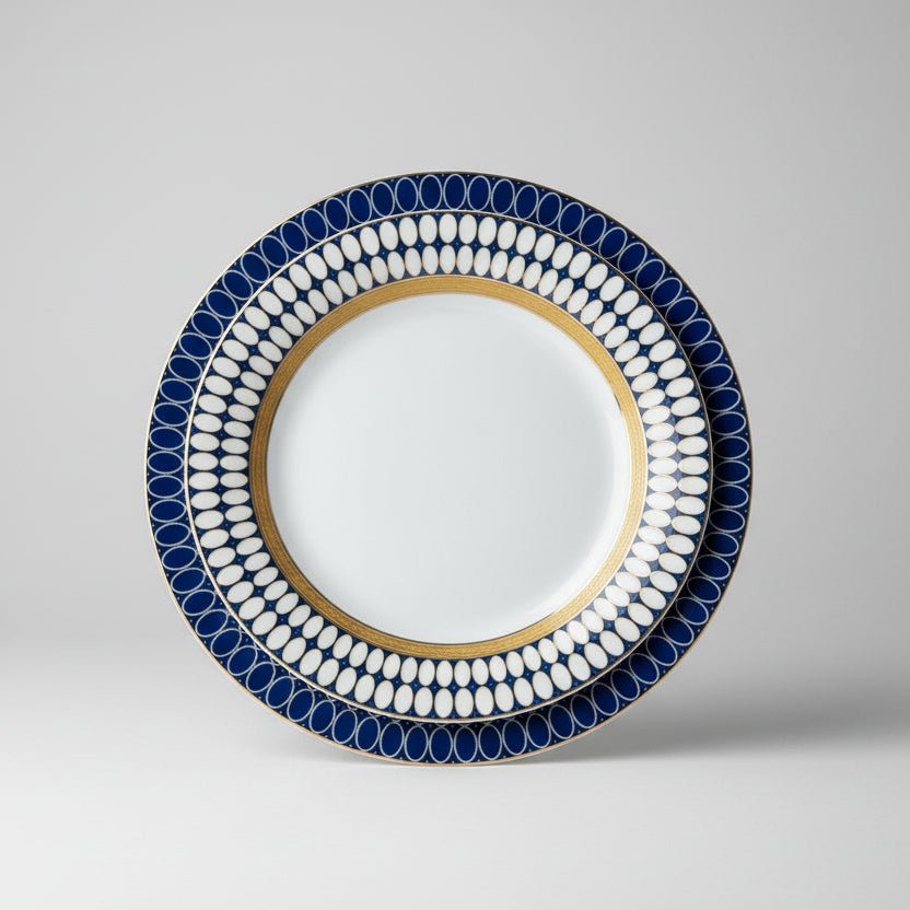 ASSIETTE DE PRÉSENTATION – BLEU IMPÉRIAL - MDM HOME