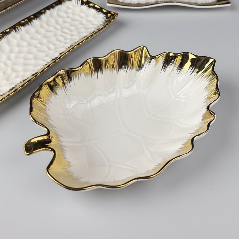 Assiette feuille - MDM HOMEVaisselle