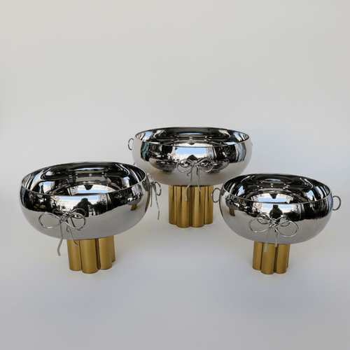 Bol présentoir inox premium - 3 dimensions - MDM HOME
