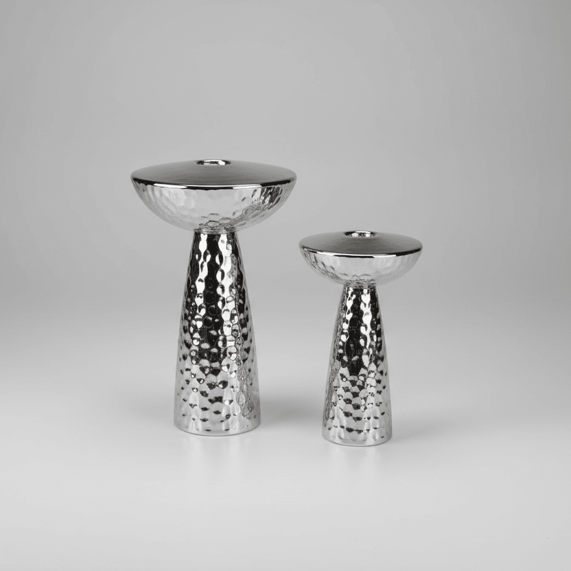 Bougeoir duo inox - MDM HOME