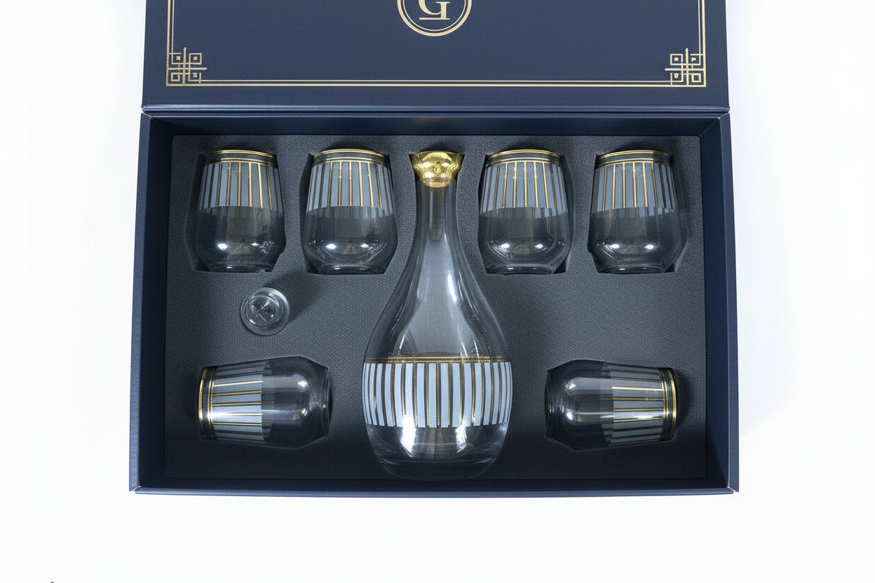 COFFRET CARAFE – CRISTAL - MDM HOME