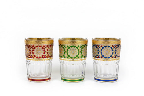 COFFRET DE 12 VERRES À THÉ - MDM HOME
