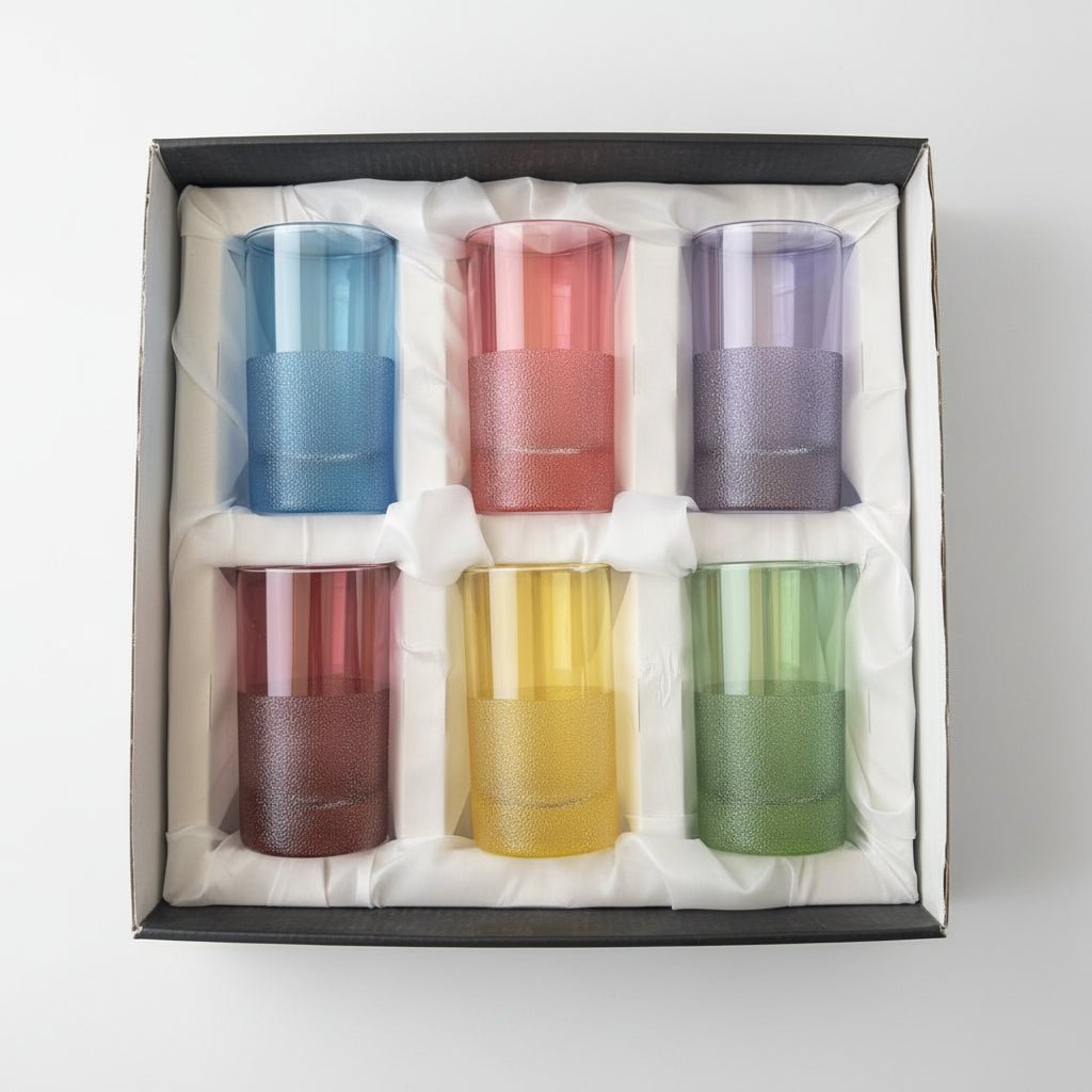 Coffret de 6 Verre Bohemia - Petit Verre - MDM HOME