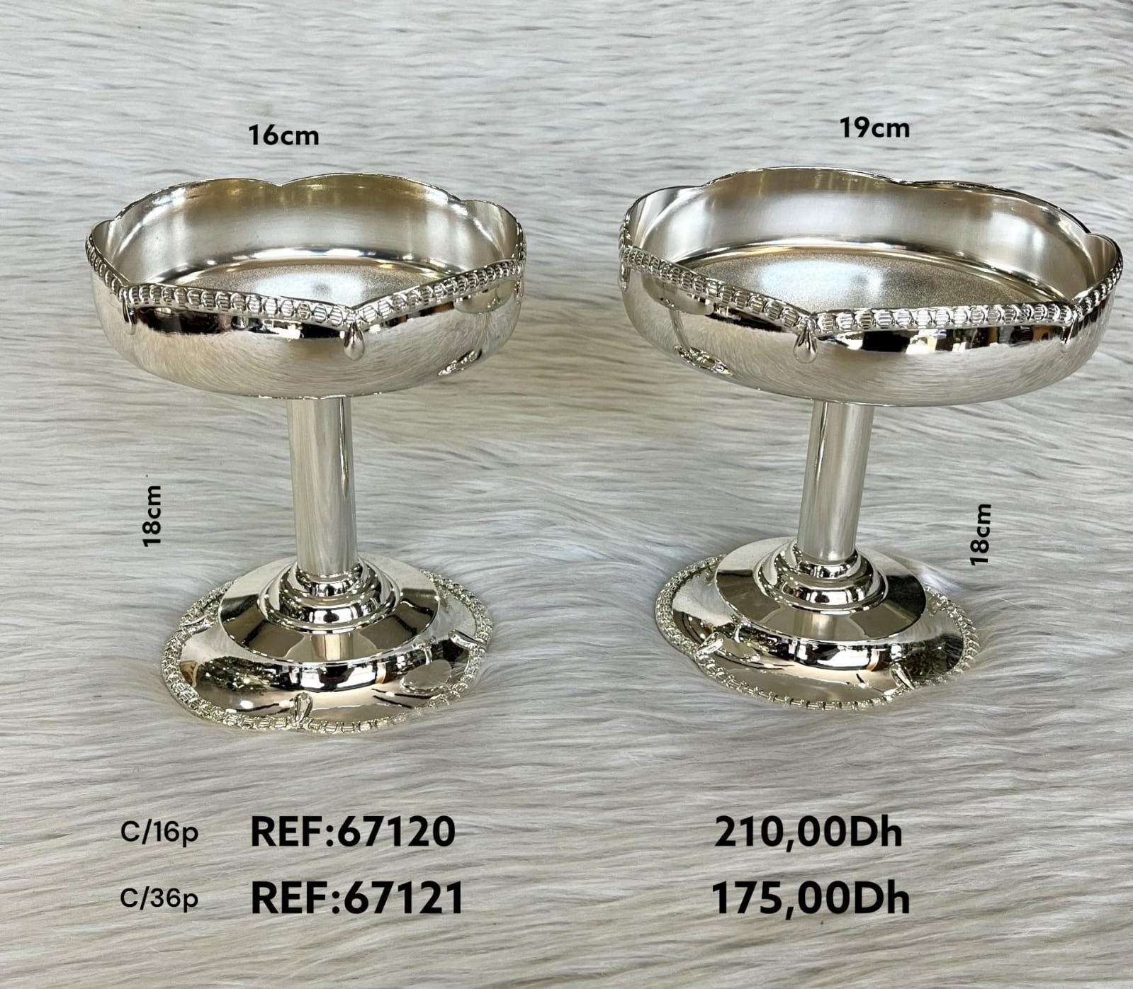 Coupe rond inox brillant - MDM HOME
