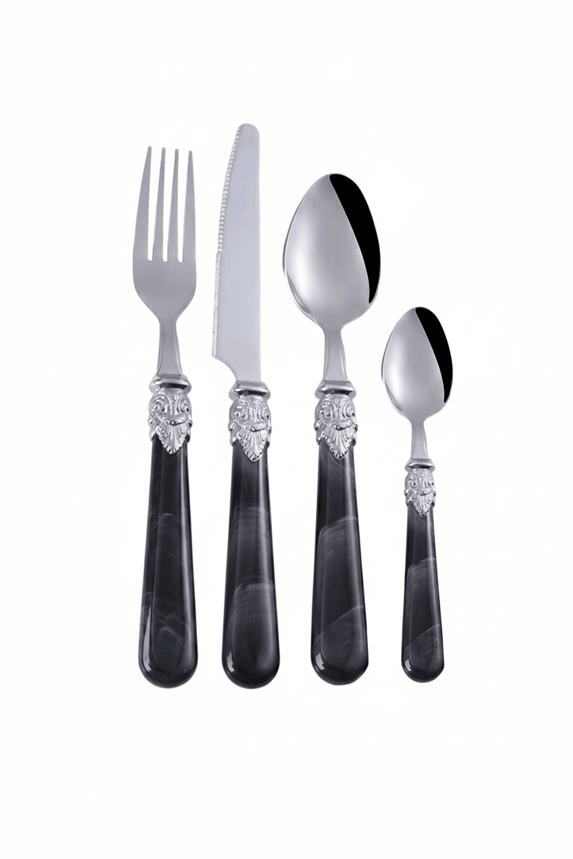 Couvert de table 24 pcs - 4 couleurs - MDM HOME