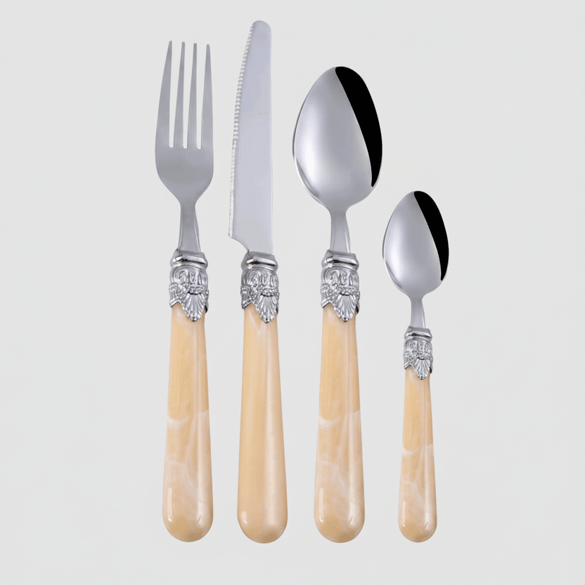 Couvert de table 24 pcs - 4 couleurs - MDM HOME
