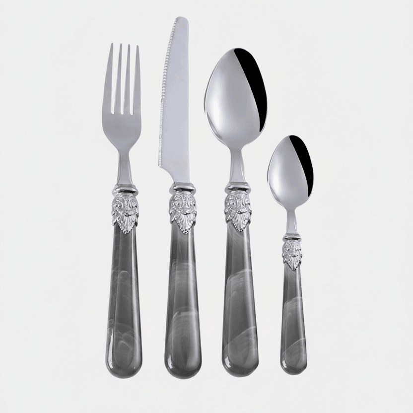 Couvert de table 24 pcs - 4 couleurs - MDM HOME