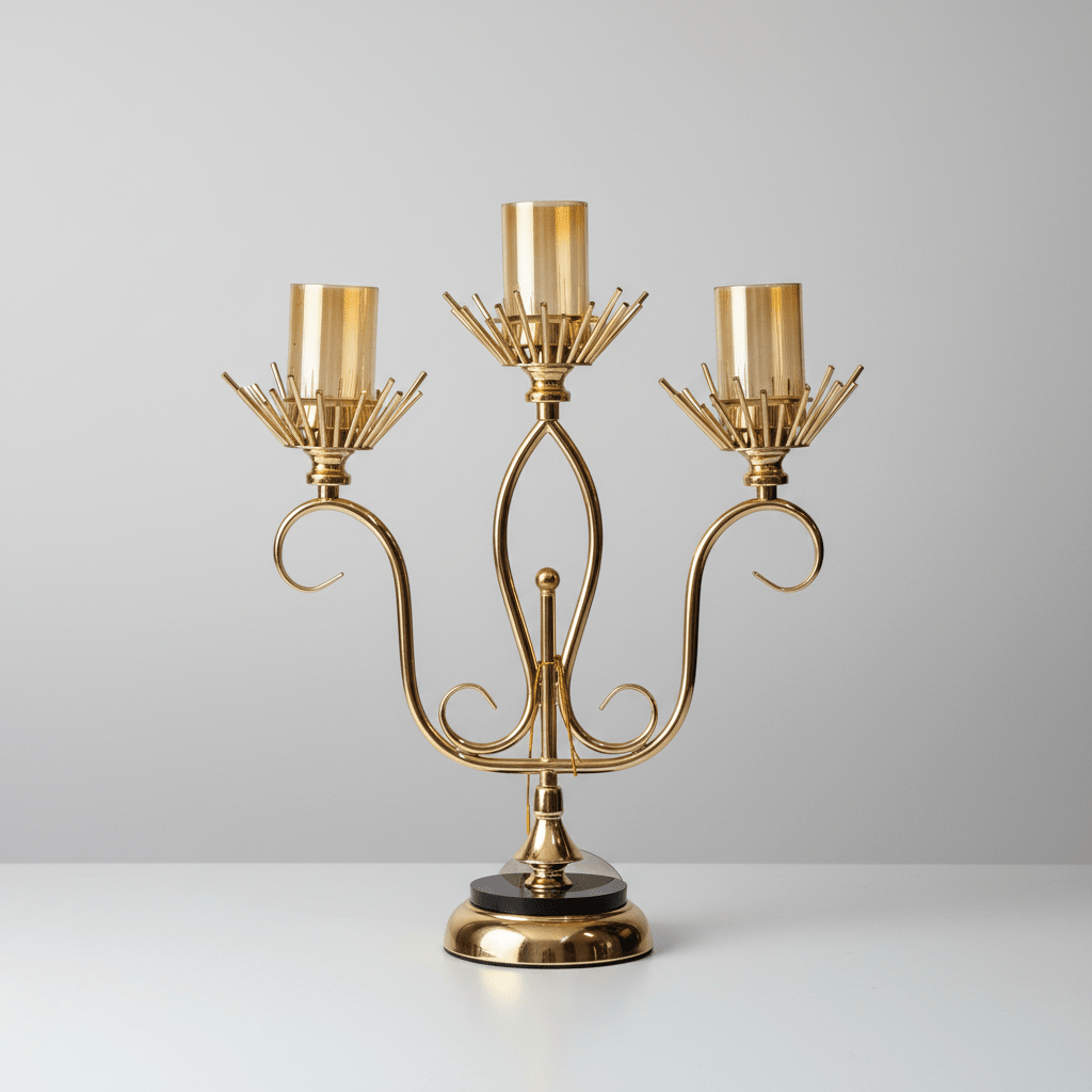 DÉCORATION PRESTIGE – CHANDELIER TRIPLE ÉCLAT - MDM HOME