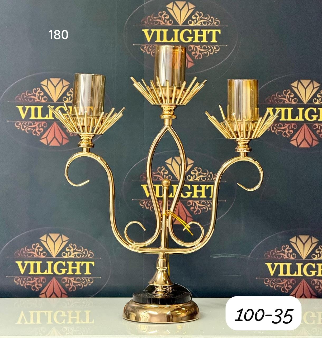 DÉCORATION PRESTIGE – CHANDELIER TRIPLE ÉCLAT - MDM HOME