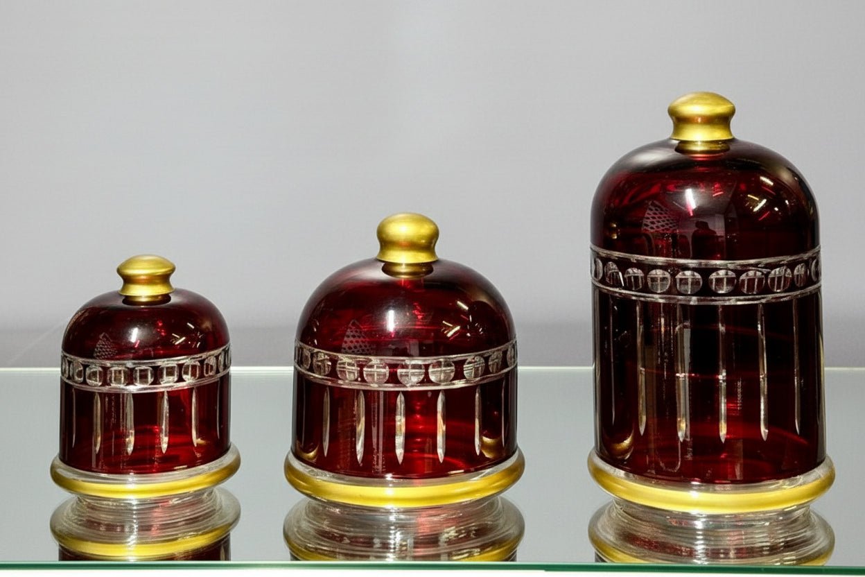 DÉCORATION PRESTIGE – COLLECTION CLOCHE ÉMERAUDE & OR - MDM HOME