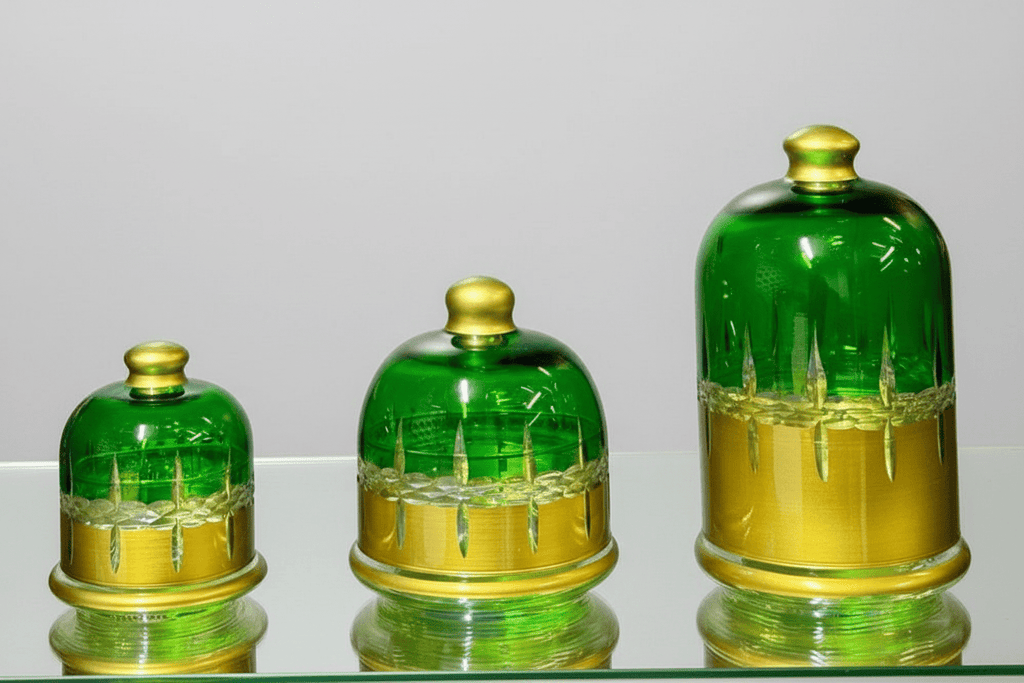 DÉCORATION PRESTIGE – COLLECTION CLOCHE RUBIS & OR - MDM HOME
