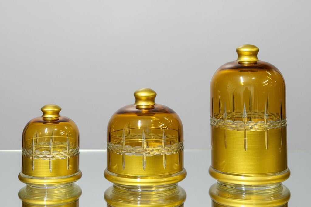 DÉCORATION PRESTIGE – COLLECTION CLOCHE RUBIS & OR - MDM HOME