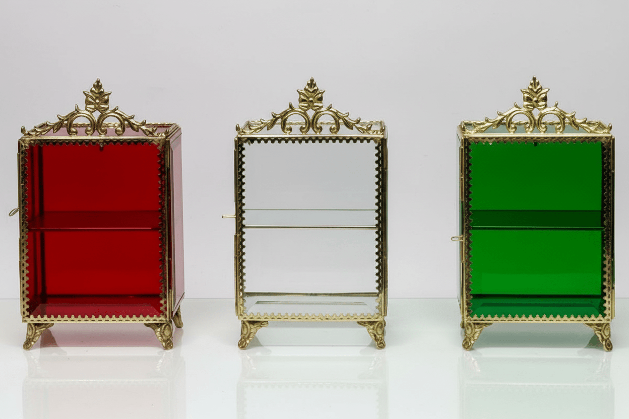 DÉCORATION PRESTIGE – TRIO MINI - VITRINES IMPÉRIALES - MDM HOME