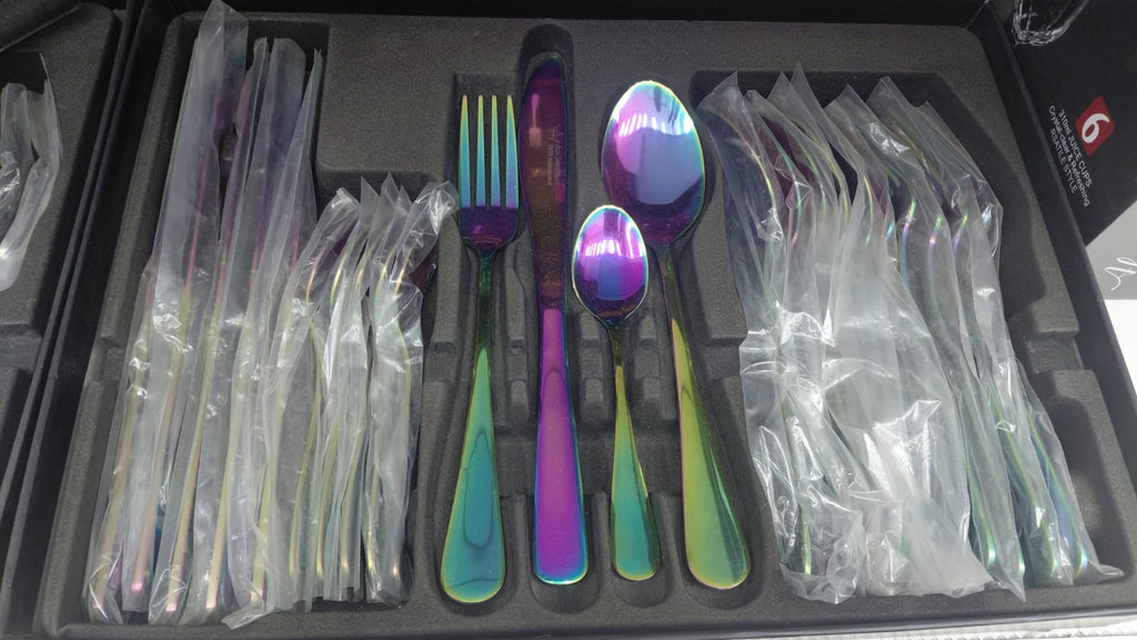 Ménagère Multicolor 24 Pièces - MDM HOME