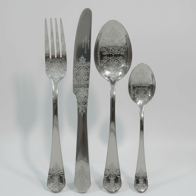 Ménagère silver - 24 pcs - MDM HOME