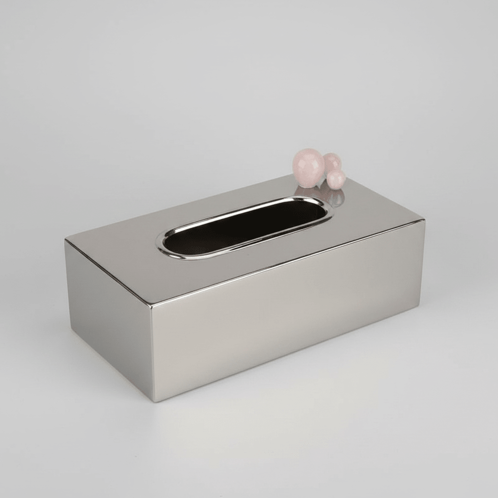Mouchoir inox premium - 2 couleur - MDM HOME