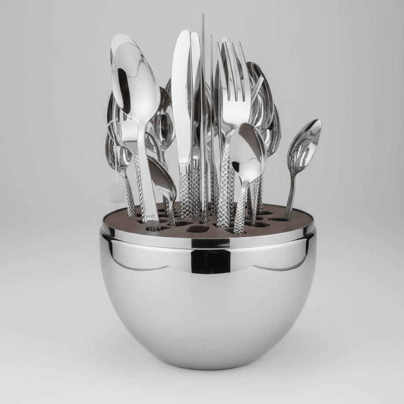 Œuf ARGENTE INOX - QUALITE SUPREIEUR 24 pieces - MDM HOME