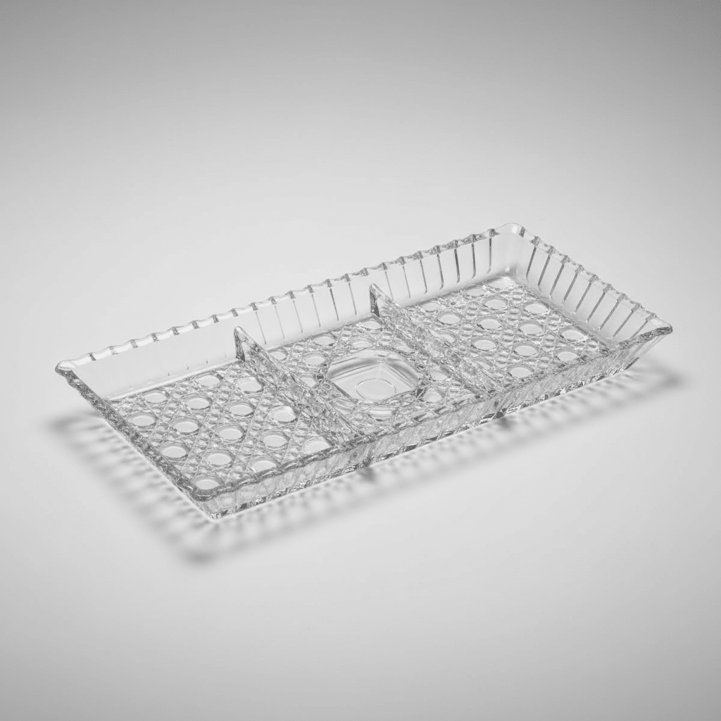 PLATEAU APERITIF 3 SECTIONS - VERRA COLLECTION - MDM HOME