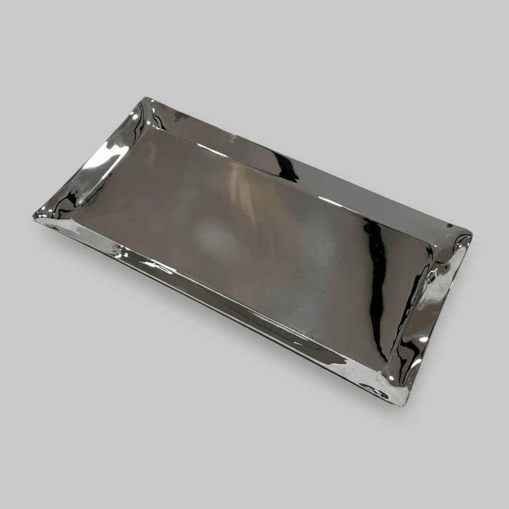 Plateaux rectangulaire inox premium - 33x17 cm - MDM HOME