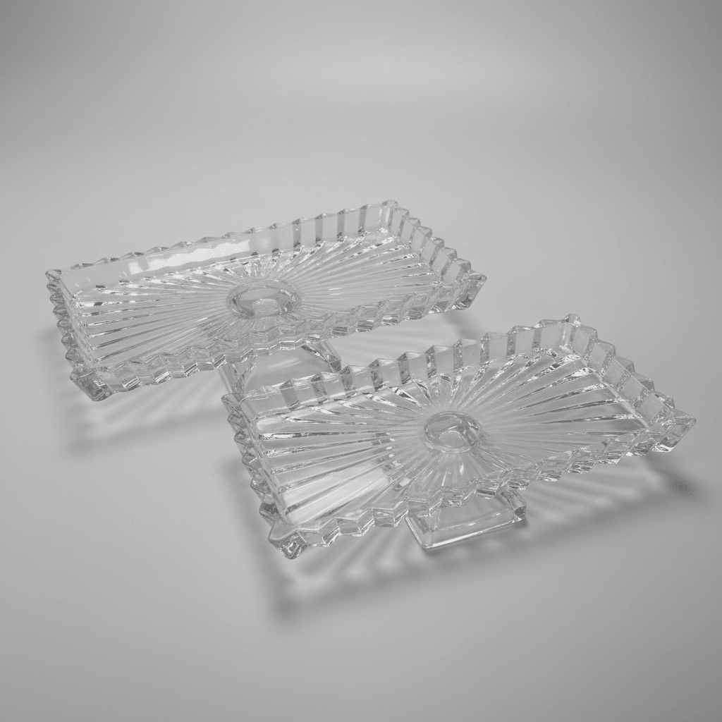 PRESENTOIR ELEGANCE EN VERRE - VERRA COLLECTION - MDM HOME