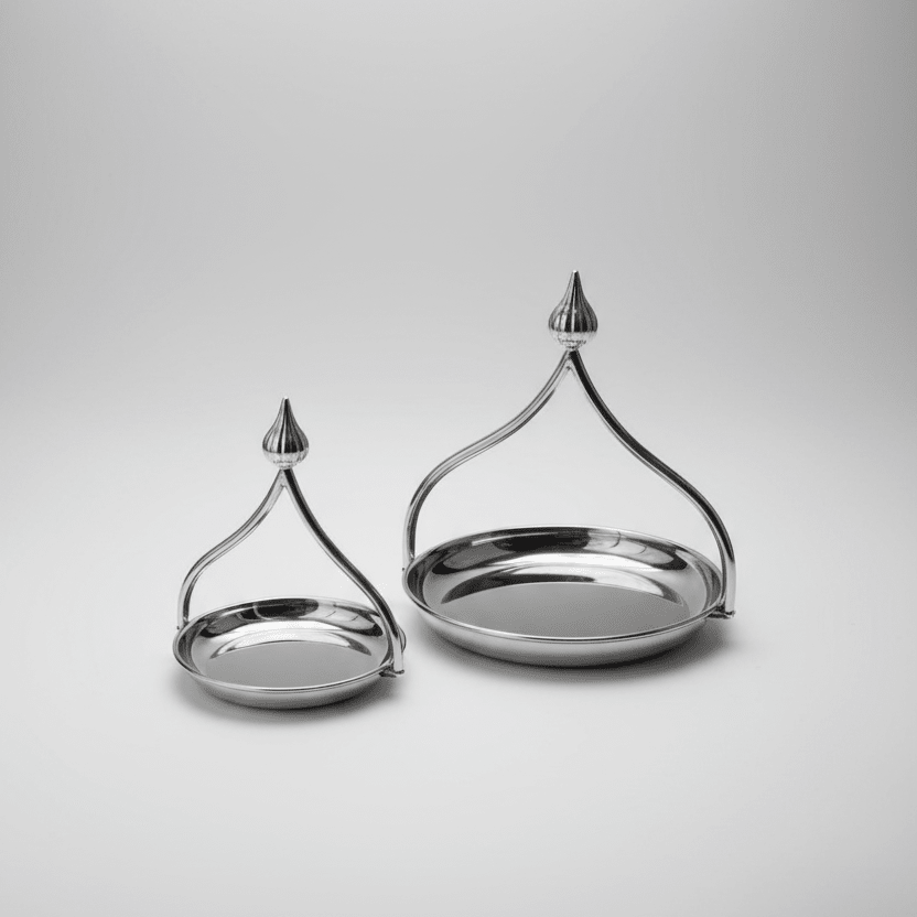 Présentoir inox premium - 2 dimensions - MDM HOME