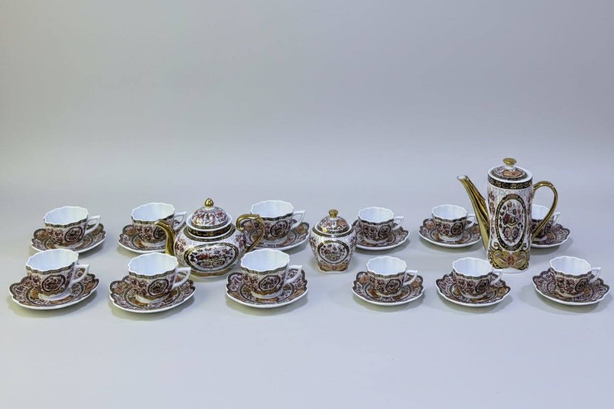 SERVICE À CAFÉ 30 PIÈCES – COLLECTION TAOUS ROYAL - MDM HOME