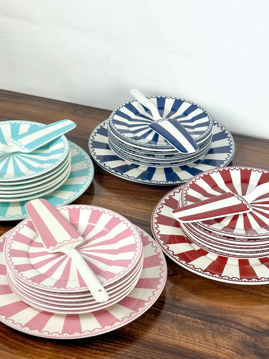 Service à gâteau 8 pièces - MDM HOMEVaisselle