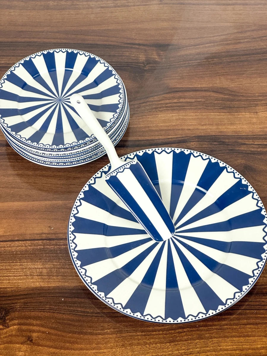 Service à gâteau 8 pièces - MDM HOMEVaisselle