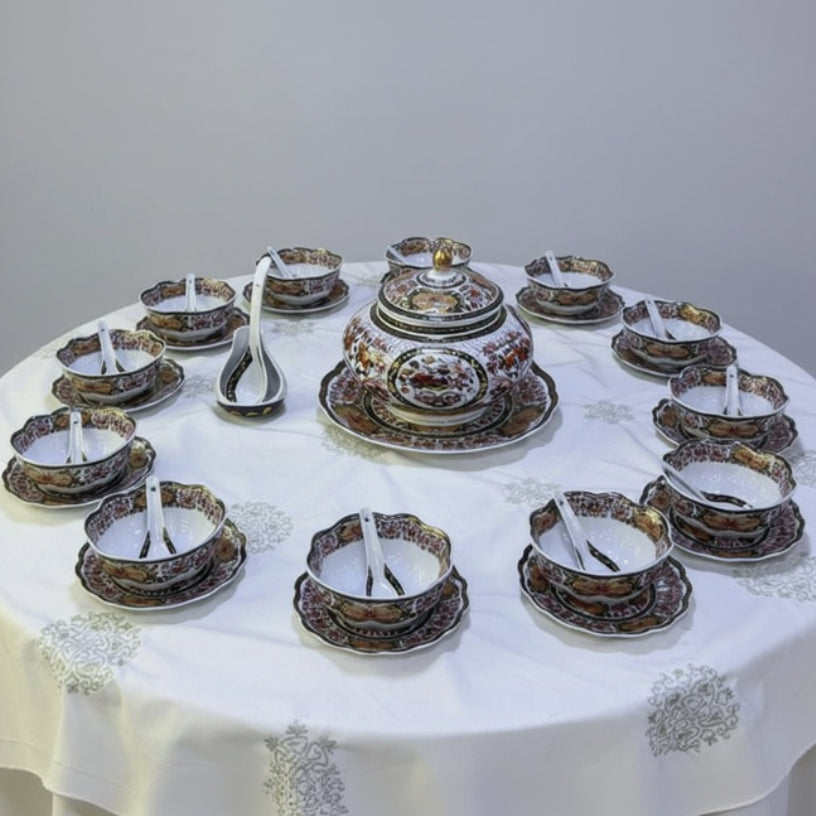 Service à table TAOUS royal - 41 pcs - MDM HOME