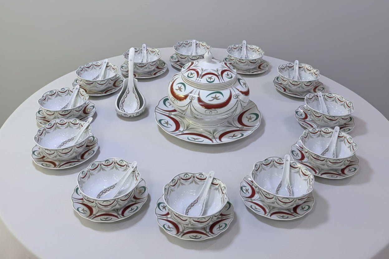 SERVICE DE TABLE COMPLET – ÉDITION MAROC PRESTIGE (41 PIÈCES) - MDM HOME