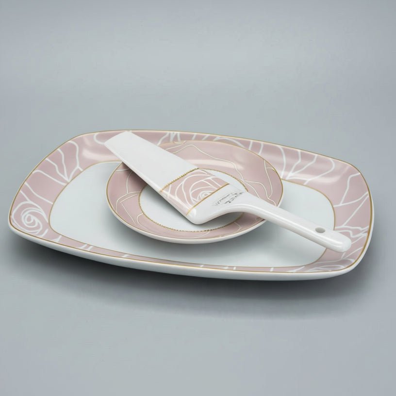 Service gâteau rectangulaire 8 pcs - MDM HOME
