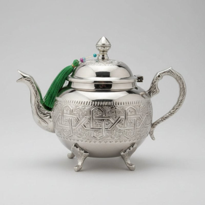 THÉIÈRE EN INOX PRESTIGE - MOTIFS GÉOMÉTRIQUES - MDM HOME