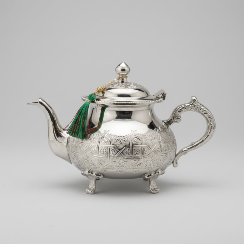 THÉIÈRE EN INOX PRESTIGE - STYLE MAROCAIN CLASSIQUE - MDM HOME