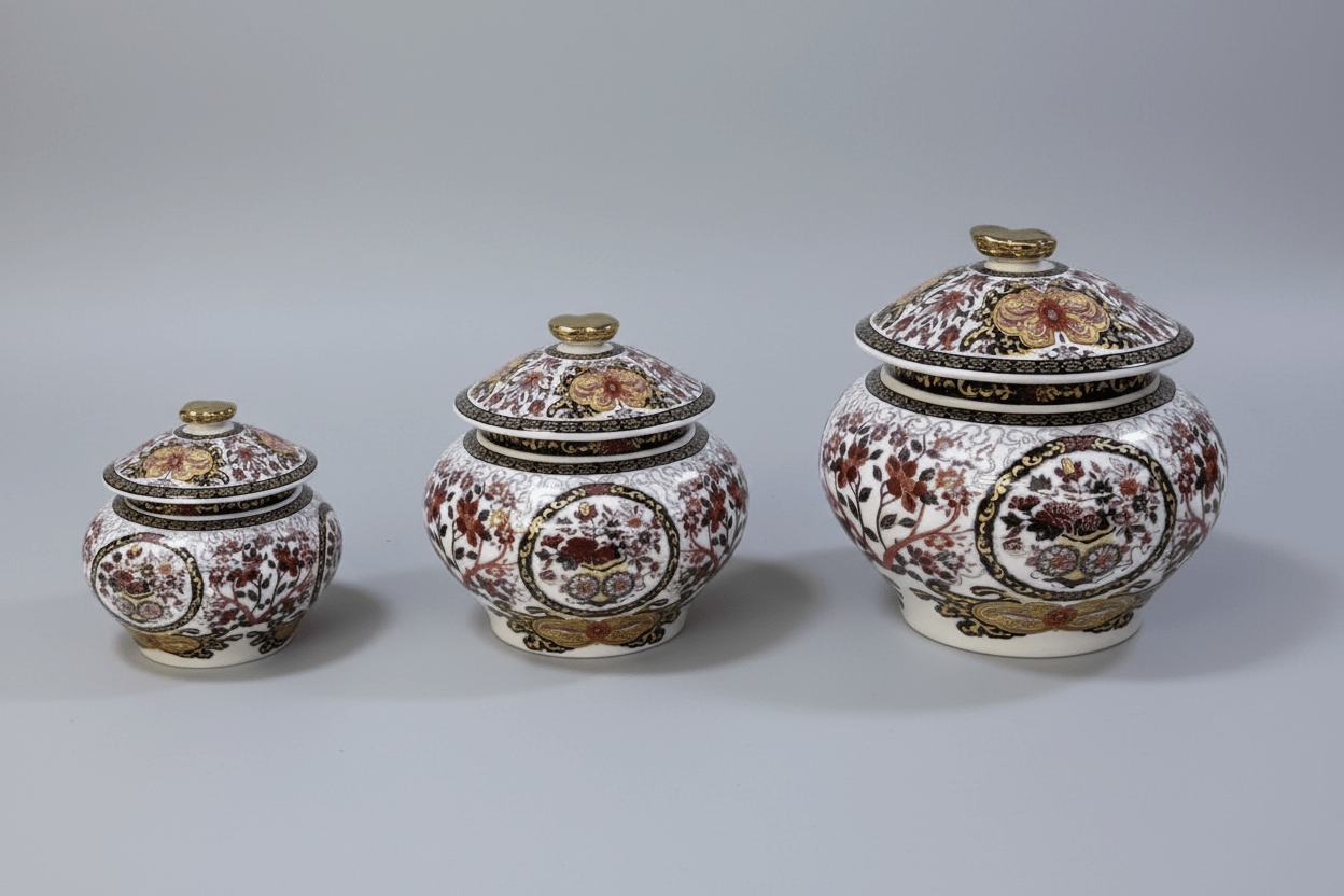 TRIO DE BONBONNIÈRES – FLORALE PRESTIGE - MDM HOME